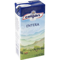 Celgan - Leche Entera UHT Vollmilch 3,5% 6x1l Tetrapack hergestellt auf Teneriffa