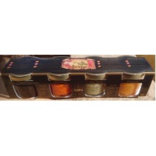 Argodey Fortaleza - Set Mojo Almagrote, Mojo Picon, Mojo Verde, Savia de Palma 3x 25g, 1x 20g Gläser 95g hergestellt auf Teneriffa