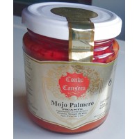 Conde Canseco - Mojo Palmero Picante kanarisches Mojo scharf 230g hergestellt auf La Palma