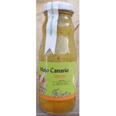 El Isleno - Mojo Canario Verde Glas 185g hergestellt auf Gran Canaria