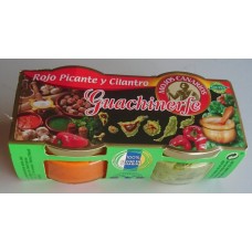 Guachinerfe - 2er-Set Mojo Rojo Picante & Cilantro  2x110g hergestellt auf Teneriffa