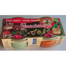 Guachinerfe - 2er-Set Mojo Rojo Suave & Verde Suave 2x110g hergestellt auf Teneriffa