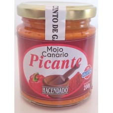 Hacendado - Mojo Canario Picante Glas 200g von Guachinerfe hergestellt auf Teneriffa