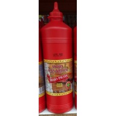 Mojo Canarion - Mojo Picon scharfe rote Mojosauce 970g/1l Plasteflasche hergestellt auf Gran Canaria