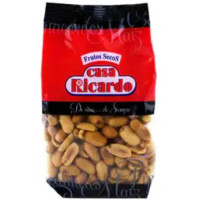 Casa Ricardo - Cacahuete repelado Frito Vacio Erdnüsse geschält 200g hergestellt auf Teneriffa