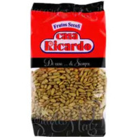Casa Ricardo - Pipas Girasol Mondadas Fritas Wallnusskerne geschrotet geröstet 200g hergestellt auf Teneriffa