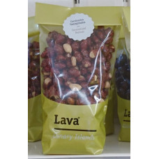 Lava - Bombon Cacahuetes Garrapinados karamellisierte Erdnüsse 200g Tüte hergestellt auf Teneriffa