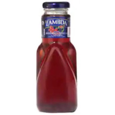 Lambda - Arandano y Grosella Manzana Saft 250ml Glasflasche hergestellt auf Gran Canaria