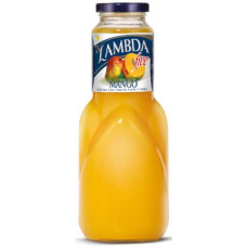 Lambda - Free Mango Saft zuckerfrei 1l Glasflasche hergestellt auf Gran Canaria
