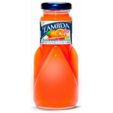 Lambda - Free Zanahoria-Naranja Karotten-Orangen-Saft 250ml Glasflasche hergestellt auf Gran Canaria