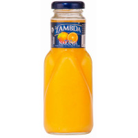 Lambda - Naranja Orangensaft 250ml Glasflasche hergestellt auf Gran Canaria