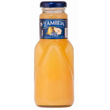 Lambda - Pera Birnen-Saft 250ml Glasflasche hergestellt auf Gran Canaria