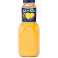 Lambda - Pina Ananas-Saft 1l Glasflasche hergestellt auf Gran Canaria