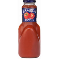Lambda - Tomate Saft 1l Glasflasche hergestellt auf Gran Canaria