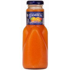 Lambda - Zanahoria-Naranja Karotten-Orangen-Saft 250ml Glasflasche hergestellt auf Gran Canaria
