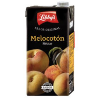 Libby's - Melocoton Nectar Pfirsichsaft 1l Tetrapack hergestellt auf Teneriffa