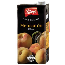 Libby's - Melocoton Nectar Pfirsichsaft 1l Tetrapack hergestellt auf Teneriffa
