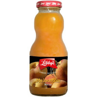 Libby's - Melocoton Nectar Pfirsichsaft 250ml Glasflasche hergestellt auf Teneriffa