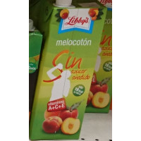 Libby's - Melocoton sin azucar anadido A+C+E Pfirsichsaft 1,5l Tetrapack hergestellt auf Teneriffa