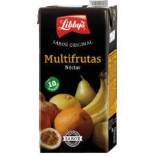 Libby's - Multifrutas Nectar Mehrfruchtsaft 1l Tetrapack hergestellt auf Teneriffa
