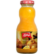 Libby's - Papaya Naranja Nectar Papaja-Orangensaft 250ml Tetrapack hergestellt auf Teneriffa