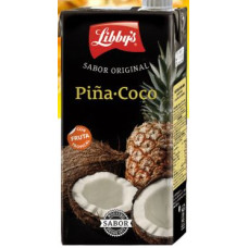 Libby's - Pina-Coco Nectar Ananas-Kokos-Saft 1l Tetrapack hergestellt auf Teneriffa