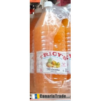 Tricy's - Zumo Melocoton Pfirsichsaft 2l PET-Flasche hergestellt auf Gran Canaria