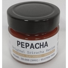 Pepeoil - Pepacha kanarische Chilipaste extrem scharf 50.000 SHU 100g Glas hergestellt auf Gran Canaria