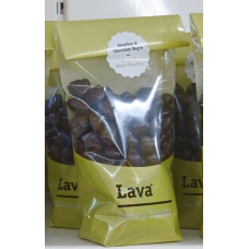 Lava - Bombon Jengibre & Chocolates Negro Ingwer & Dunkle Schokolade 250g Tüte hergestellt auf Teneriffa