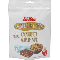 Gofio La Piña - Snacks de Gofio Energy Cacahuete y Agua de Mar Energy-Riegel 8x 12g Tüte hergestellt auf Teneriffa