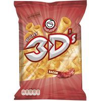 Matutano - Bugles 3D Queso Bacon 85g Tüte hergestellt auf Gran Canaria