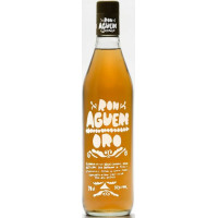 Aguere - Ron Oro brauner Rum 37,5% 700ml hergestellt auf Teneriffa