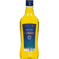 Cobana - Liqueur Banana Licor de Platano Bananenlikör 30% 500ml PET-Flasche hergestellt auf Teneriffa