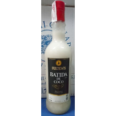 Fulton's - Batida de Coco Liqueur Kokos-Cremelikör 17% Vol. 1l Glasflasche hergestellt auf Gran Canaria