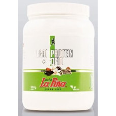 Gofio La Piña - Vegan Protein Gofio Batido Vegan Vainilla Canela Vanille-Zimt-Sportgetränkepulver 500g Dose hergestellt auf Gran Canaria