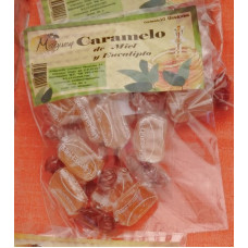 Valsabor - Maguey Caramelo de Miel y Eucalipto Honig-Eukalyptus-Bonbons 10 Stück hergestellt auf Gran Canaria 