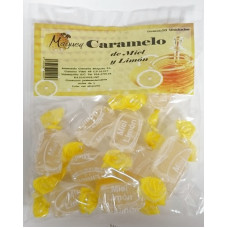 Valsabor - Maguey Caramelo de Miel y Limon Honig-Zitronen-Bonbons 10 Stück hergestellt auf Gran Canaria 