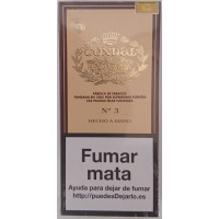Condal No. 3 Estuche Puros 4 kanarische Zigarren in Schachtel hergestellt auf Gran Canaria