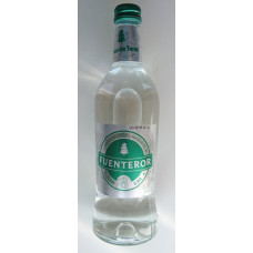 Fuenteror - Agua con gas Mineralwasser mit Kohlensäure 500ml Glasflasche Kronkorken hergestellt auf Gran Canaria