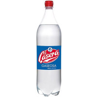 La Casera - Gaseosa cero calorias Mineralwasser mit Kohlensäure 1,5l PET-Flasche hergestellt auf Gran Canaria