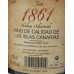 1861 Vino Tinto Vendimia Seleccionada Rotwein trocken 13,5% Vol. 750ml hergestellt auf Teneriffa