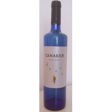 Canarius - Vino Blanco Semidulce Weißwein halbtrocken 12% Vol. 750ml hergestellt auf Teneriffa