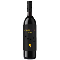 Canarius - Vino Tinto Rotwein trocken 13% Vol. 750ml hergestellt auf Teneriffa