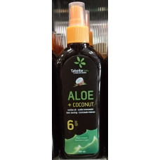 Tabaibaloe - Aloe Coconut Sun Lotion SPF6 Aloe Vera Sonnencreme 200ml hergestellt auf Teneriffa