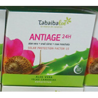 Tabaibaloe - Antiedad 24H Antiage Feuchtigkeits-Gesichtscreme 50ml hergestellt auf Teneriffa