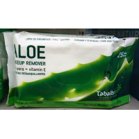 Tabaibaloe - Toallita Desmaquillante Aloe Vera 25 Feuchttücher hergestellt auf Teneriffa