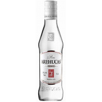 Arehucas - Ron Blanco weißer Rum 350ml 37,5% Vol. runde Flasche hergestellt auf Gran Canaria