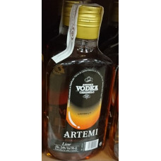 Artemi - Aniuska Vodka Caramelo Artemi 350ml 24% Vol. PET-Flasche hergestellt auf Gran Canaria