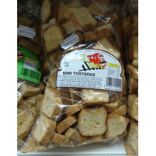 El Carril - Mini Tostadas Normal Mini-Zwieback 300g hergestellt auf Gran Canaria