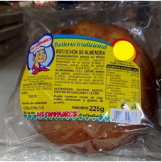 Los Compadres - Bizcochon de Almendra Mandelkuchen 225g hergestellt auf Teneriffa